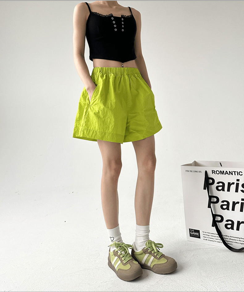 Quick - Dry Wide - Leg Casual Shorts - COPPING THREADS - CT Select