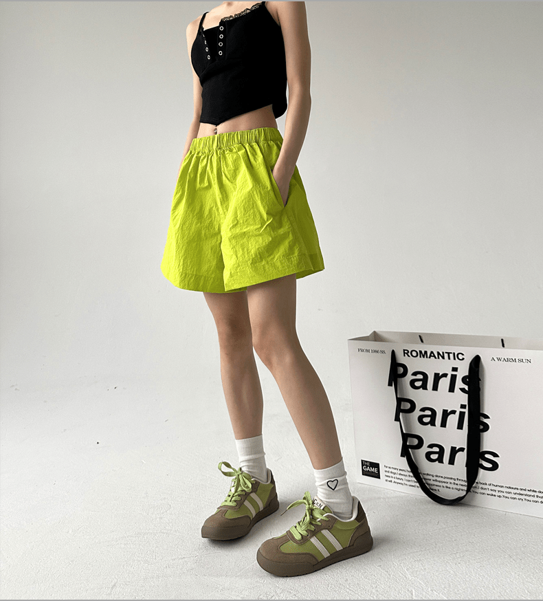 Quick - Dry Wide - Leg Casual Shorts - COPPING THREADS - CT Select