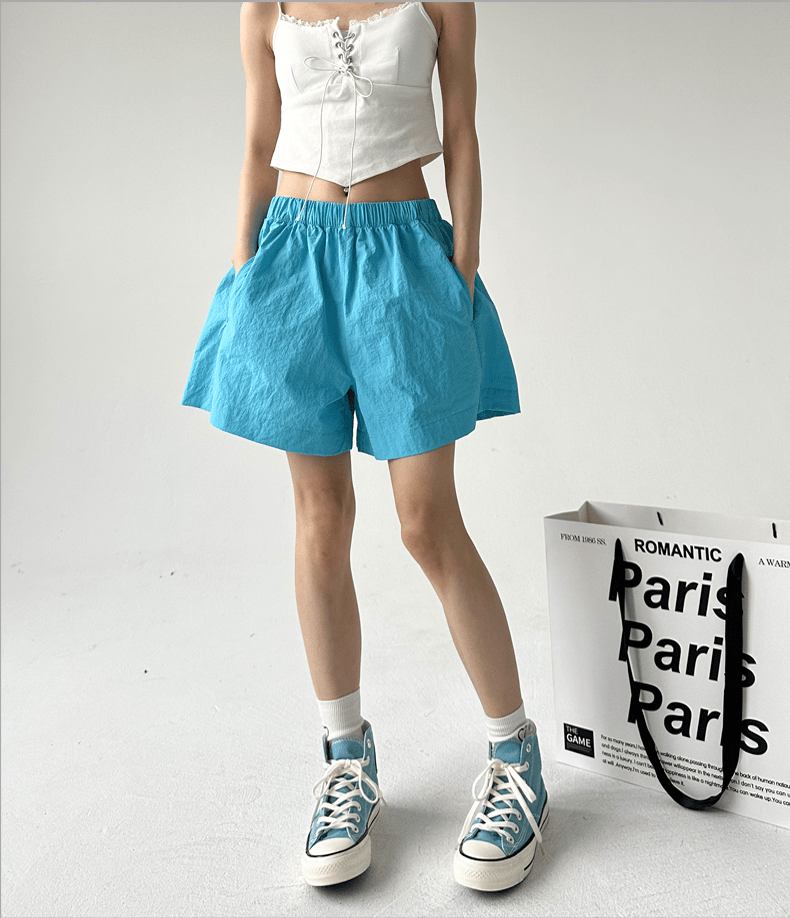 Quick - Dry Wide - Leg Casual Shorts - COPPING THREADS - CT Select