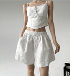 Quick - Dry Wide - Leg Casual Shorts - COPPING THREADS - CT Select