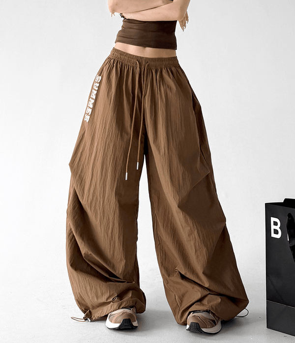 Quick-Dry Wide Leg Parachute Pants - CT66137 - COPPING THREADS - CT Select