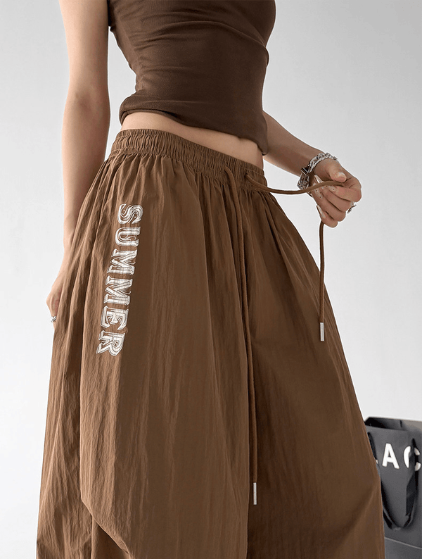 Quick-Dry Wide Leg Parachute Pants - CT66137 - COPPING THREADS - CT Select
