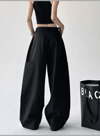 Quick‑Dry Wide‑Leg Cargo Pants - COPPING THREADS - CT Select