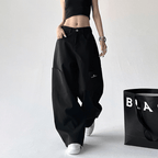 Quick‑Dry Wide‑Leg Cargo Pants - COPPING THREADS - CT Select