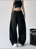 Quick‑Dry Wide‑Leg Cargo Pants - COPPING THREADS - CT Select