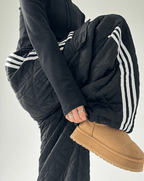 Quilted Padded Wide - Leg Sweatpants - COPPING THREADS - CT Select