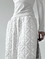 Quilted Padded Wide - Leg Sweatpants - COPPING THREADS - CT Select