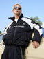 Racing - Inspired Colorblock Puffer Jacket - COPPING THREADS - Harsh and Cruel