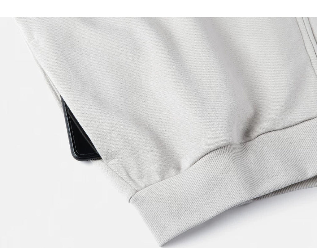Raglan Terry Zip Sweatshirt - COPPING THREADS - IDLT