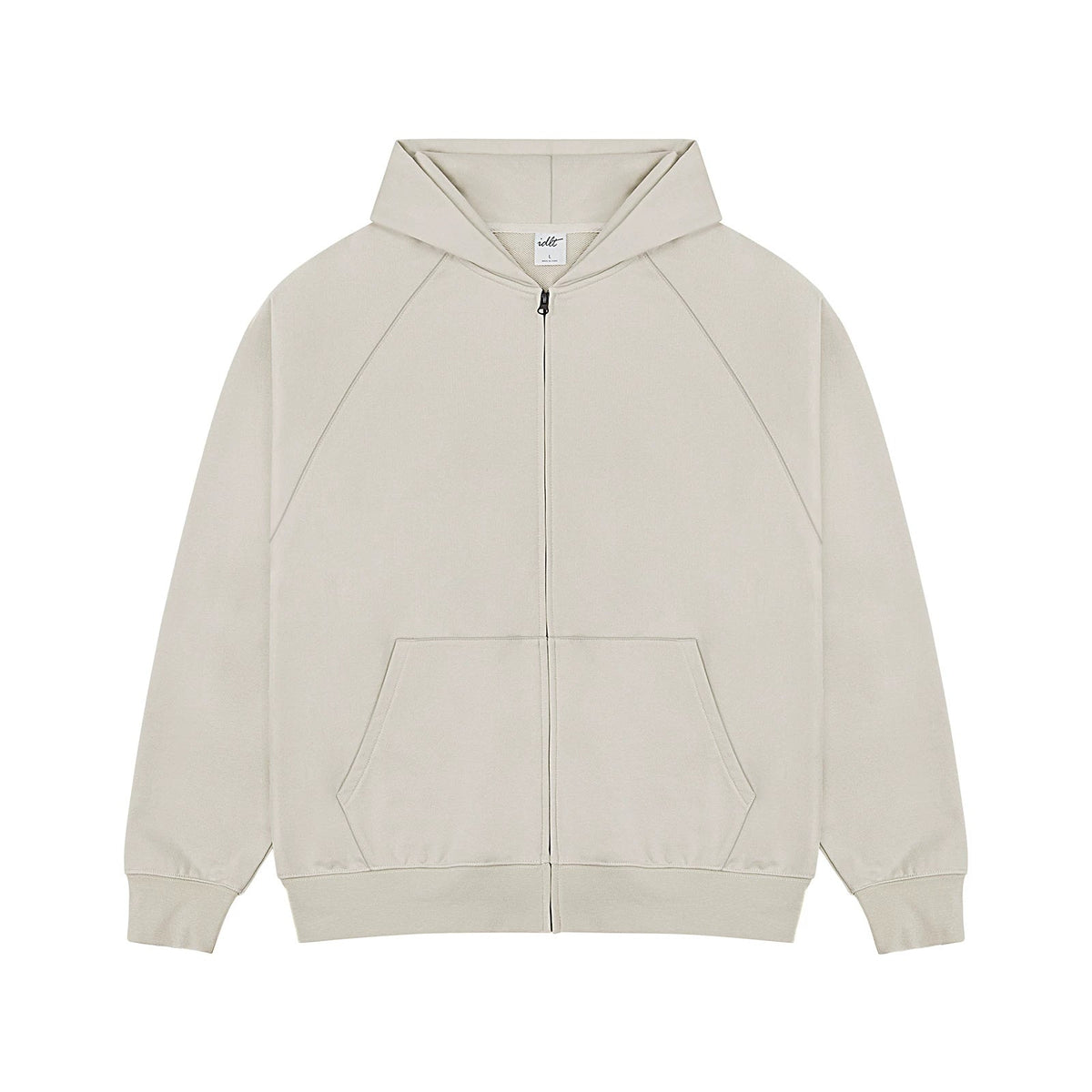 Raglan Zip-Up Hoodie - COPPING THREADS - IDLT