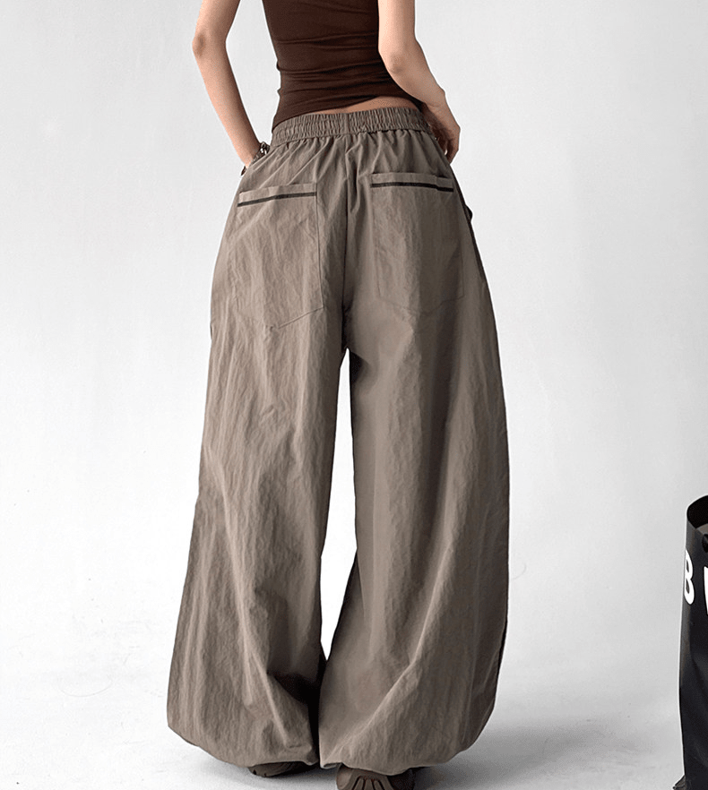 Reflective Piping Wide - Leg Track Pants – CT187 - COPPING THREADS - CT Select