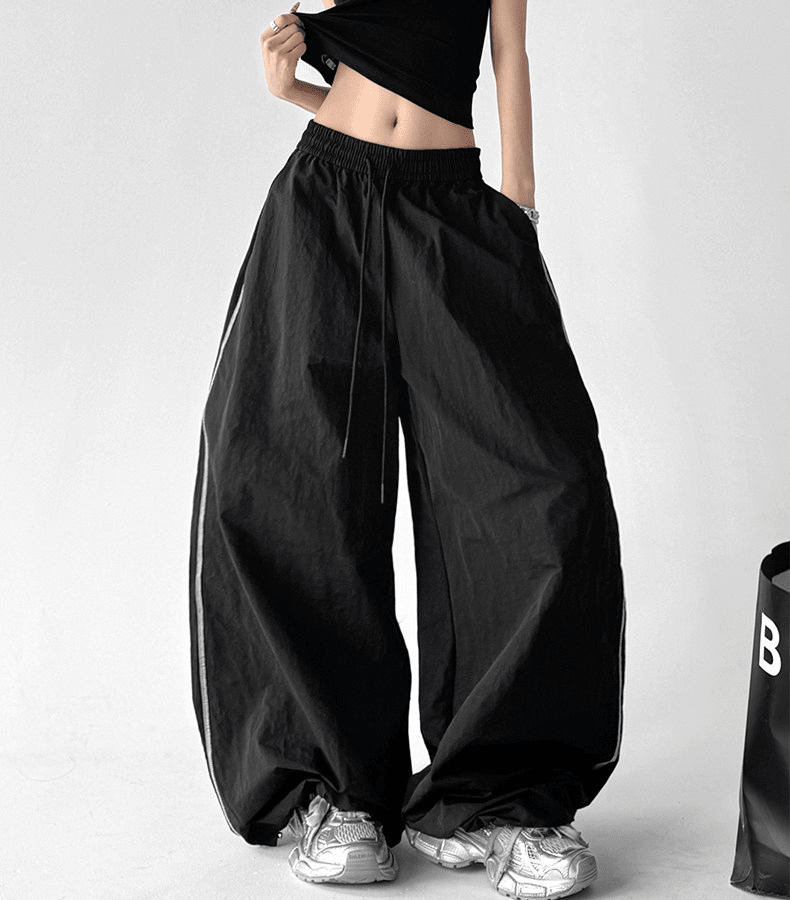 Reflective Piping Wide - Leg Track Pants – CT187 - COPPING THREADS - CT Select