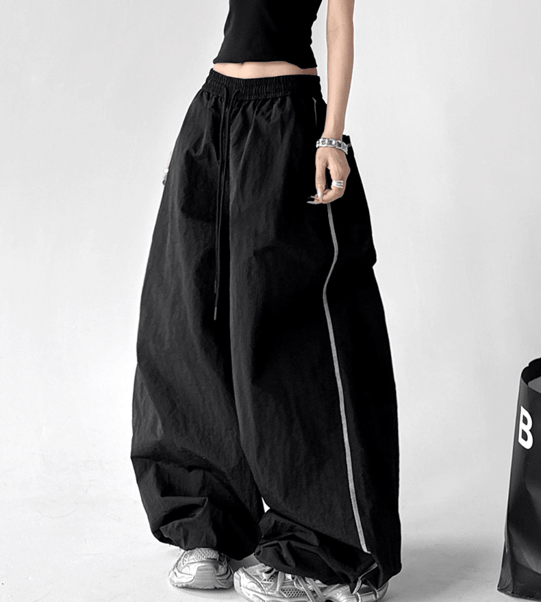 Reflective Piping Wide - Leg Track Pants – CT187 - COPPING THREADS - CT Select