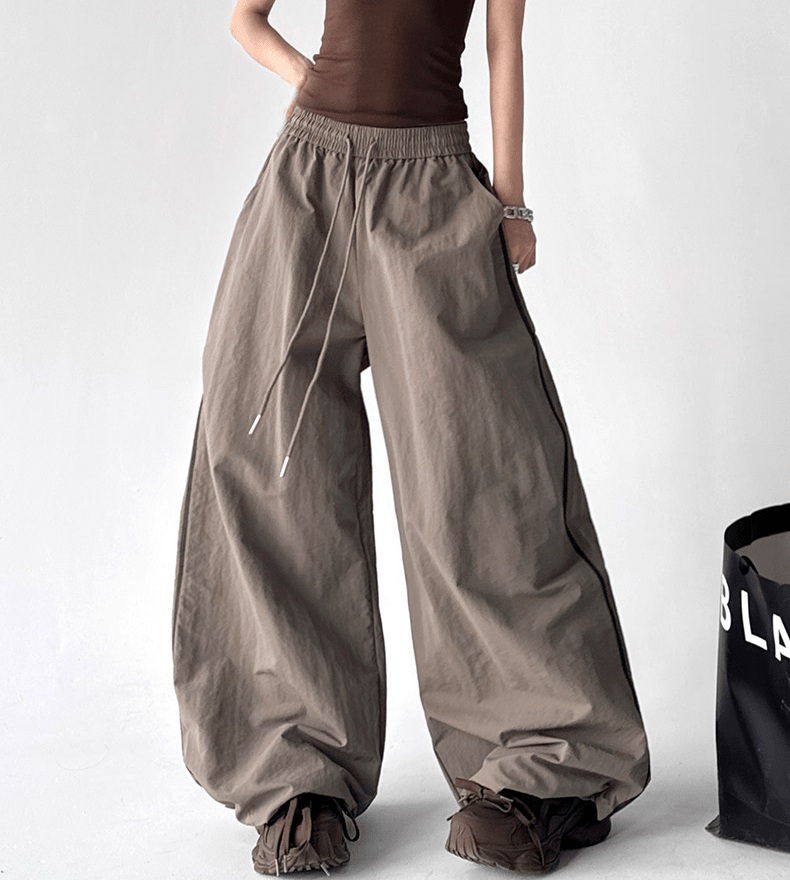 Reflective Piping Wide - Leg Track Pants – CT187 - COPPING THREADS - CT Select