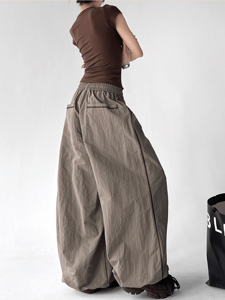 Reflective Piping Wide - Leg Track Pants – CT187 - COPPING THREADS - CT Select