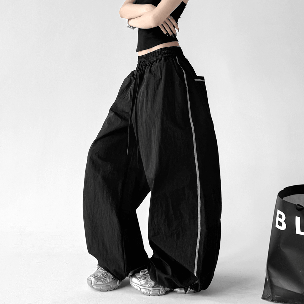 Reflective Piping Wide - Leg Track Pants – CT187 - COPPING THREADS - CT Select