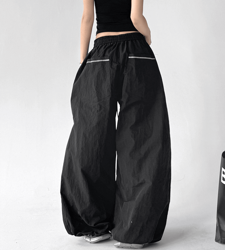 Reflective Piping Wide - Leg Track Pants – CT187 - COPPING THREADS - CT Select