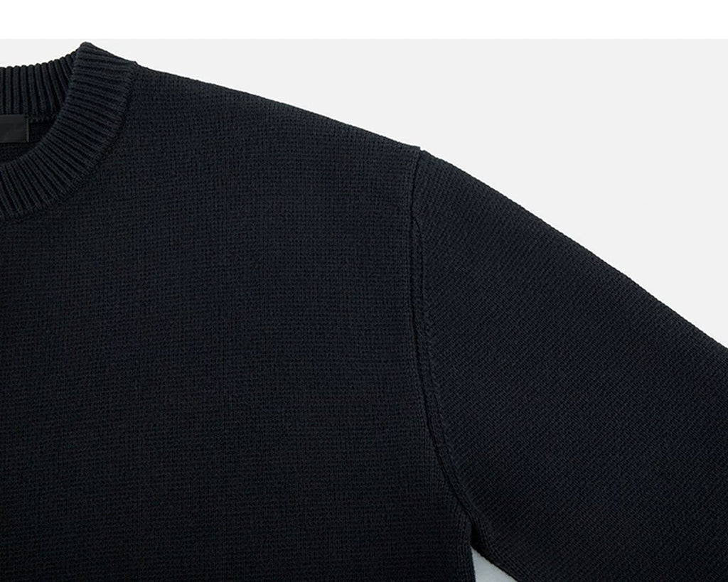 Relaxed Crewneck Cardigan - COPPING THREADS - IDLT