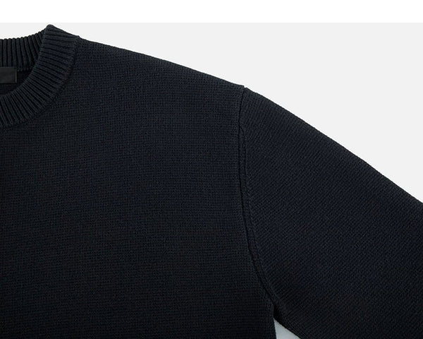 Relaxed Crewneck Cardigan - COPPING THREADS - IDLT