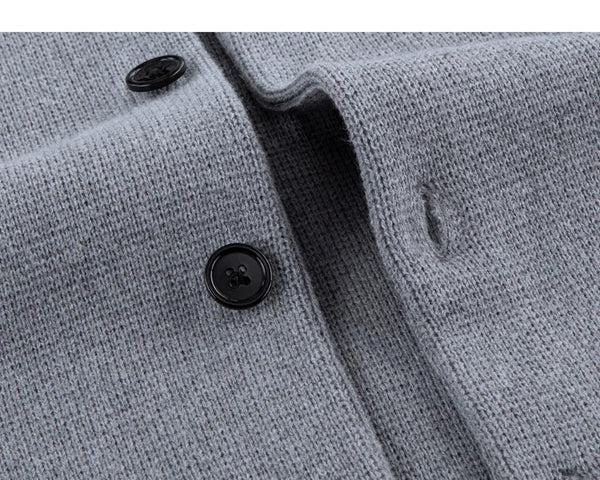Relaxed Crewneck Cardigan - COPPING THREADS - IDLT