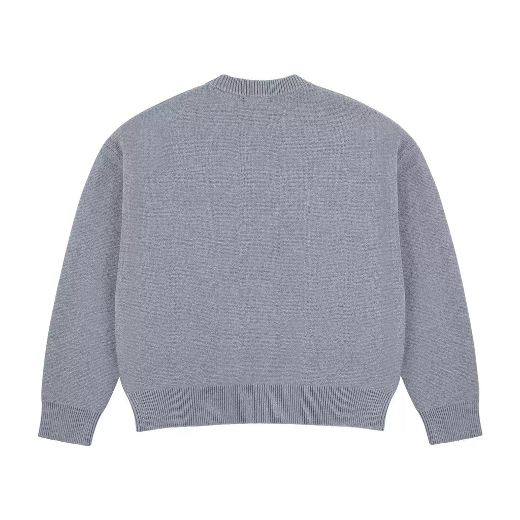 Relaxed Crewneck Cardigan - COPPING THREADS - IDLT