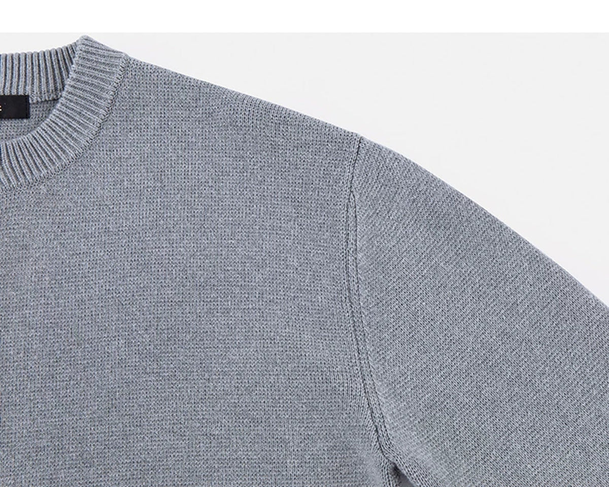 Relaxed Crewneck Cardigan - COPPING THREADS - IDLT