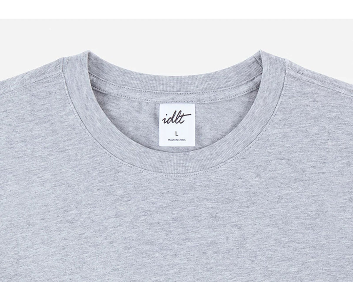 Relaxed Crewneck Long-Sleeve Tee - COPPING THREADS - IDLT