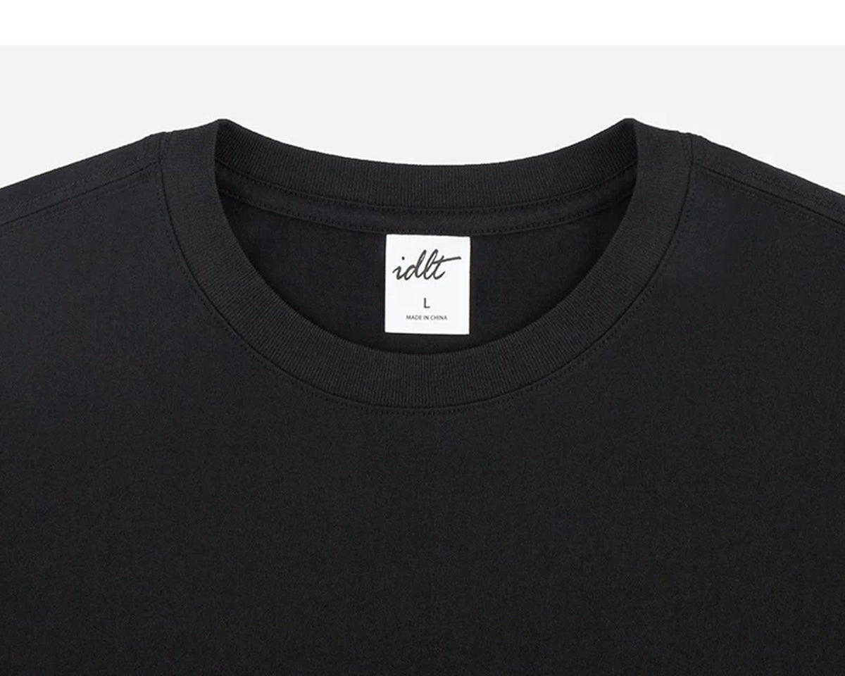 Relaxed Crewneck Long-Sleeve Tee - COPPING THREADS - IDLT