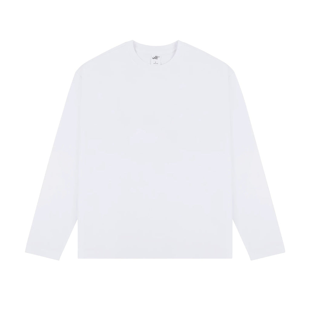 Relaxed Crewneck Long-Sleeve Tee - COPPING THREADS - IDLT