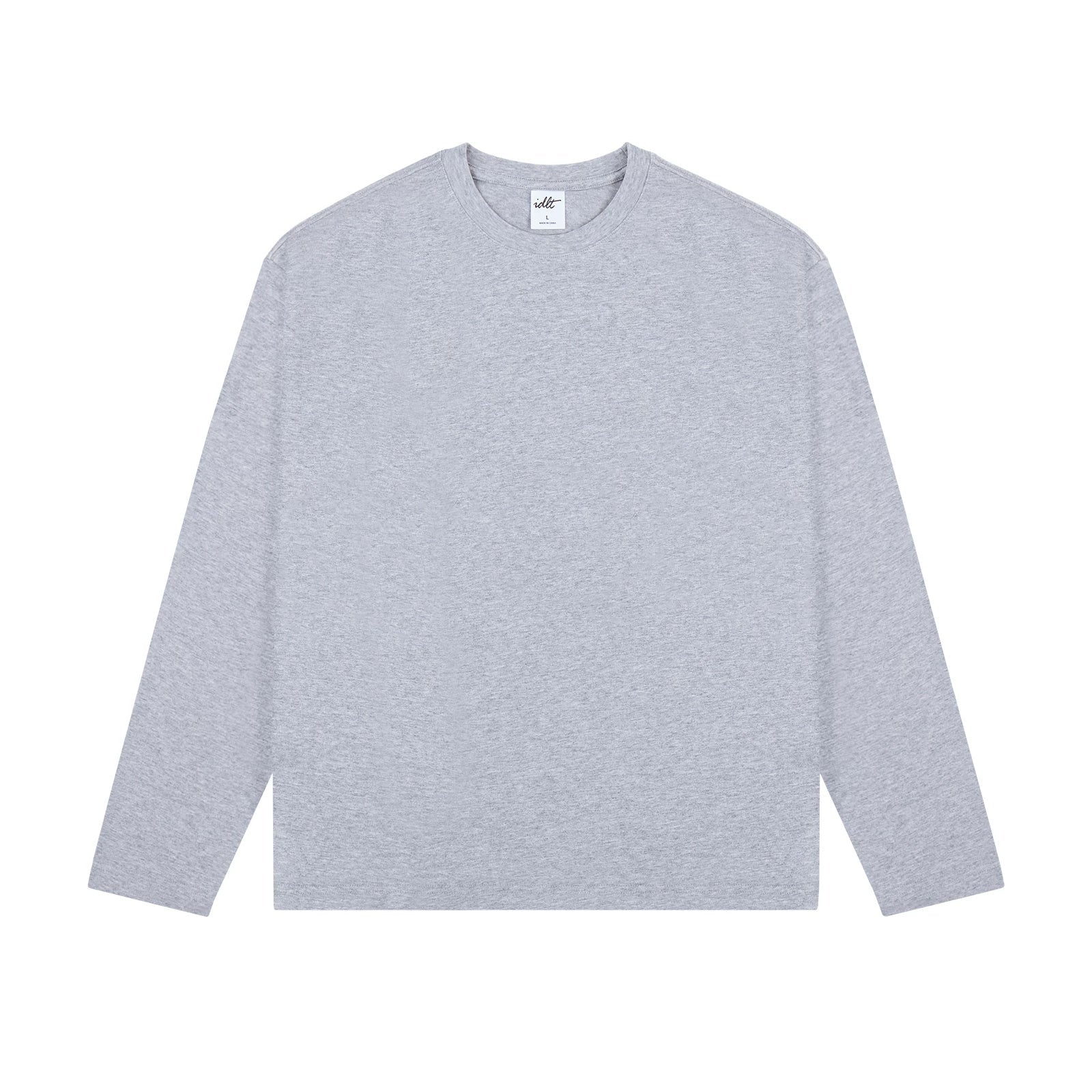 Relaxed Crewneck Long-Sleeve Tee Secondary image