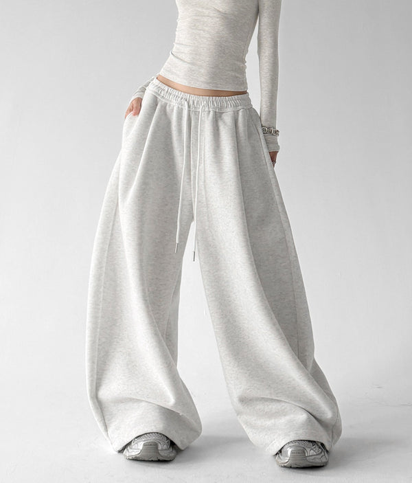 Relaxed Drawstring Wide-Leg Sweatpants - CT66216 - COPPING THREADS - CT ORIGINALS