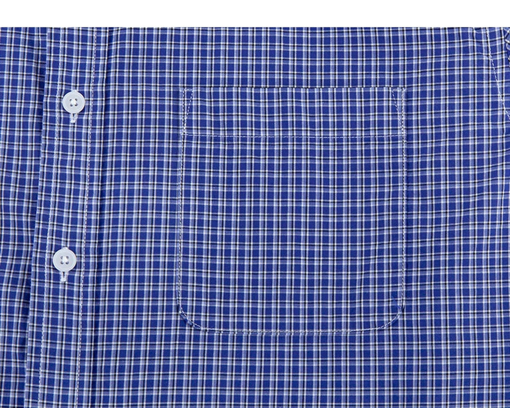 Relaxed Micro-Check Shirt - COPPING THREADS - IDLT