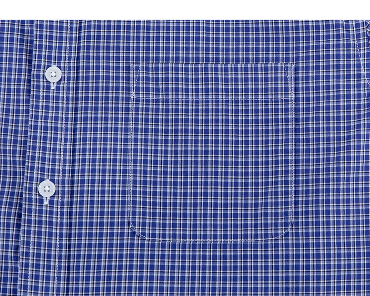 Relaxed Micro-Check Shirt - COPPING THREADS - IDLT