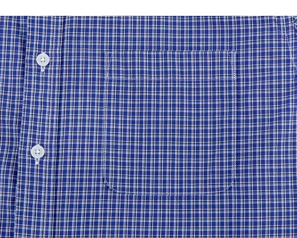 Relaxed Micro-Check Shirt - COPPING THREADS - IDLT