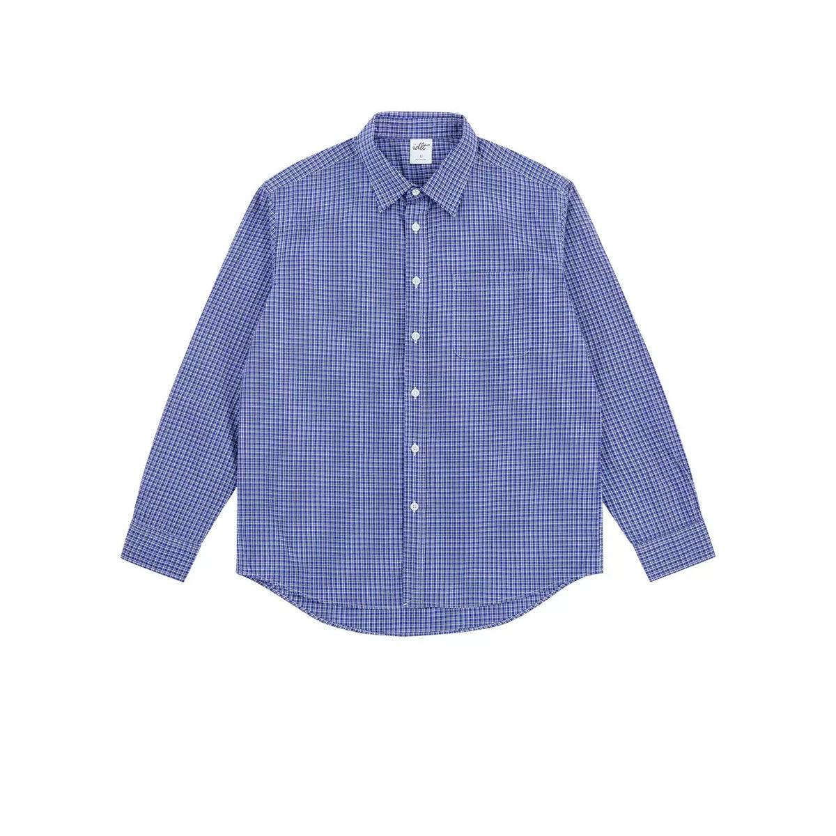 Relaxed Micro-Check Shirt - COPPING THREADS - IDLT