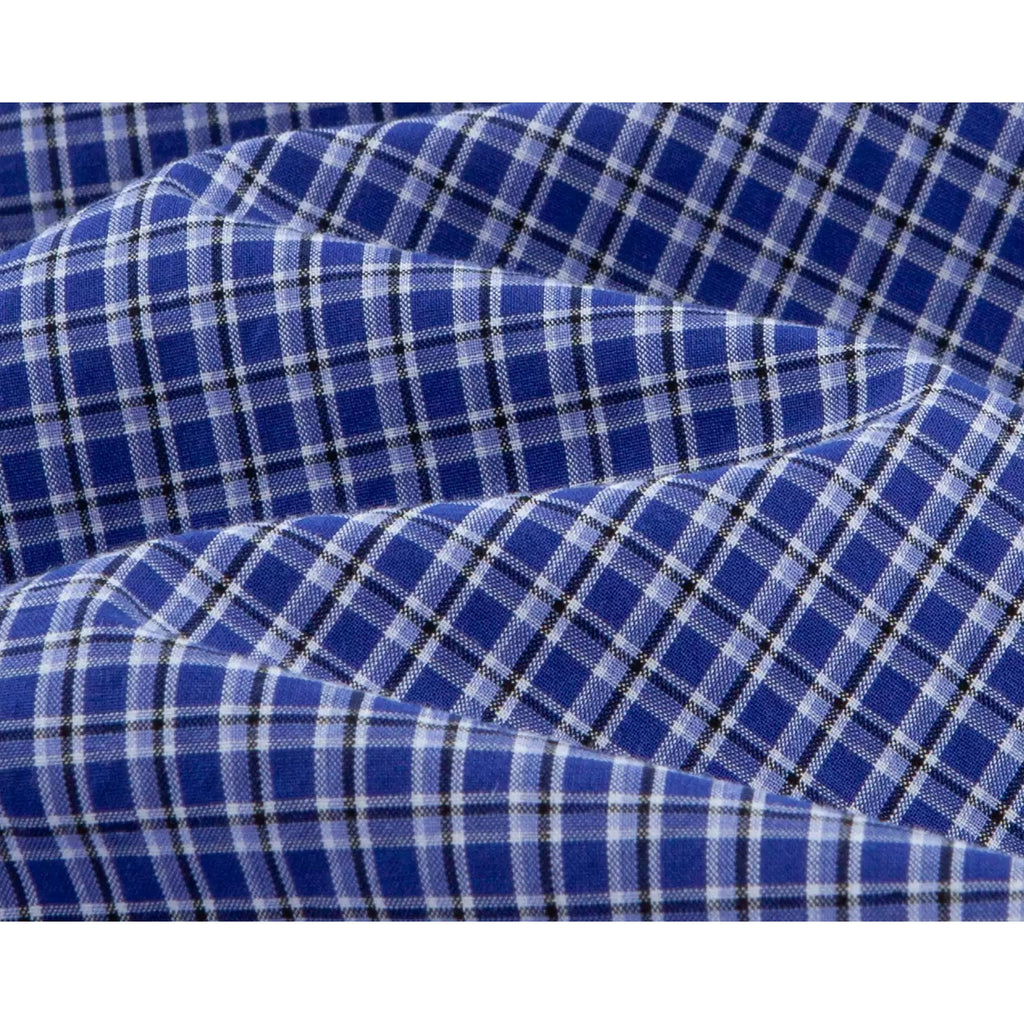 Relaxed Micro-Check Shirt - COPPING THREADS - IDLT