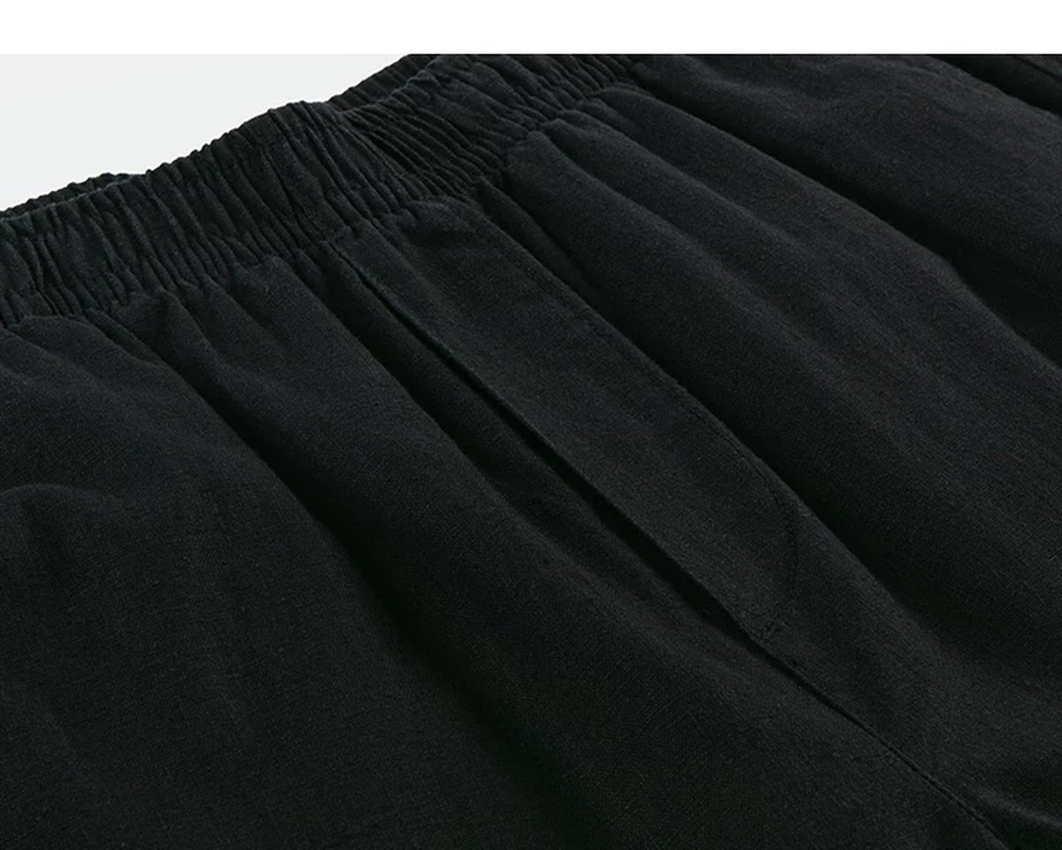 Relaxed Pull-On Pants - COPPING THREADS - IDLT