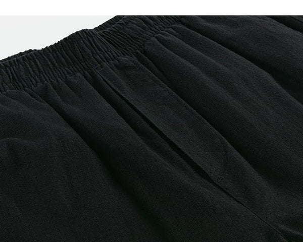 Relaxed Pull-On Pants - COPPING THREADS - IDLT
