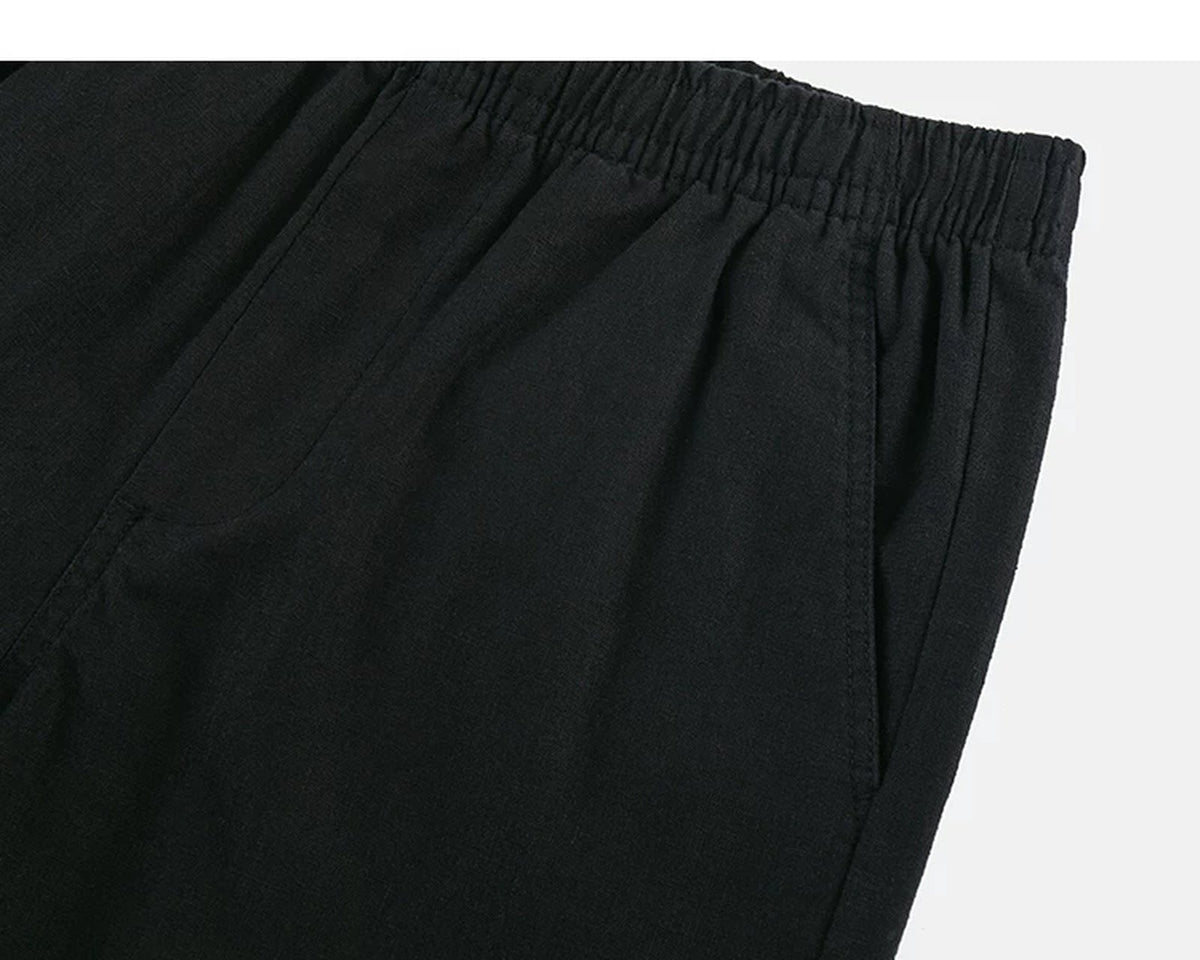 Relaxed Pull-On Shorts - COPPING THREADS - IDLT