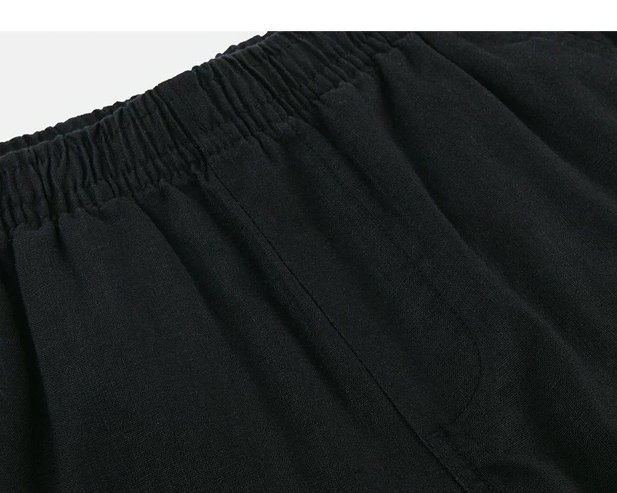Relaxed Pull-On Shorts - COPPING THREADS - IDLT
