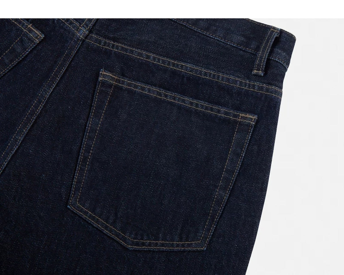 Relaxed Straight-Leg Jeans - COPPING THREADS - IDLT
