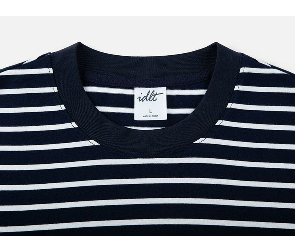 Relaxed Striped Tee - COPPING THREADS - IDLT