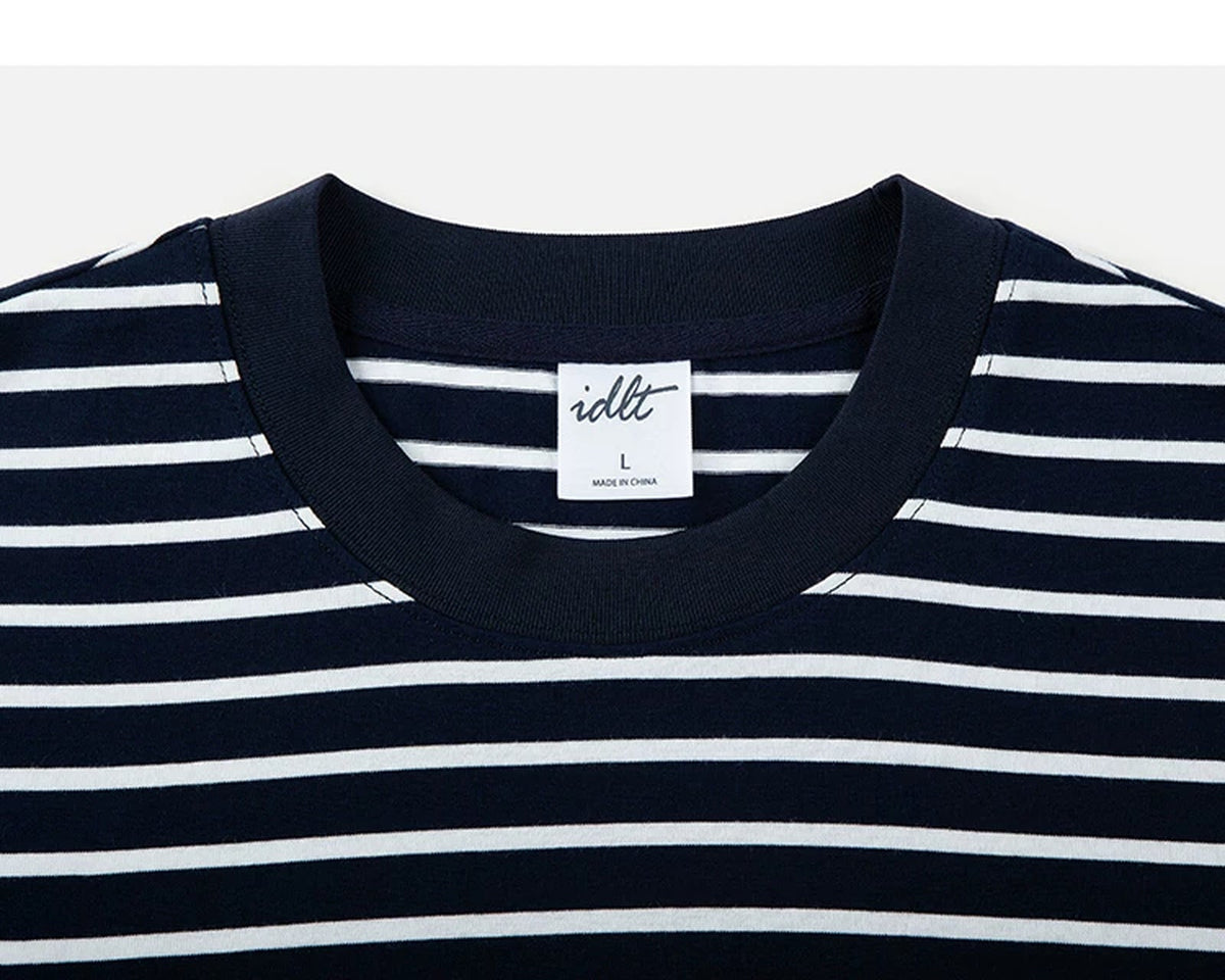 Relaxed Striped Tee - COPPING THREADS - IDLT
