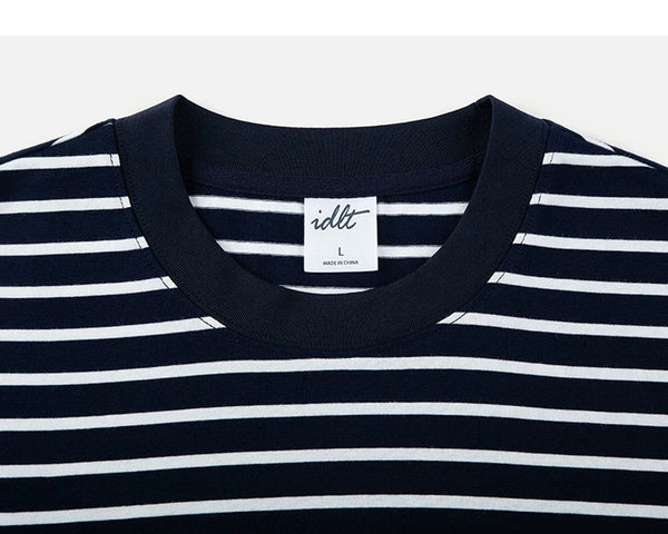 Relaxed Striped Tee - COPPING THREADS - IDLT