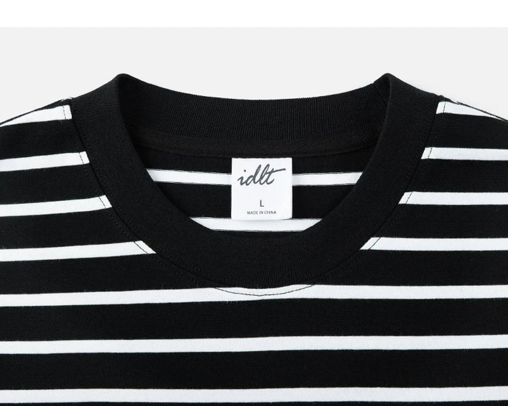 Relaxed Striped Tee - COPPING THREADS - IDLT