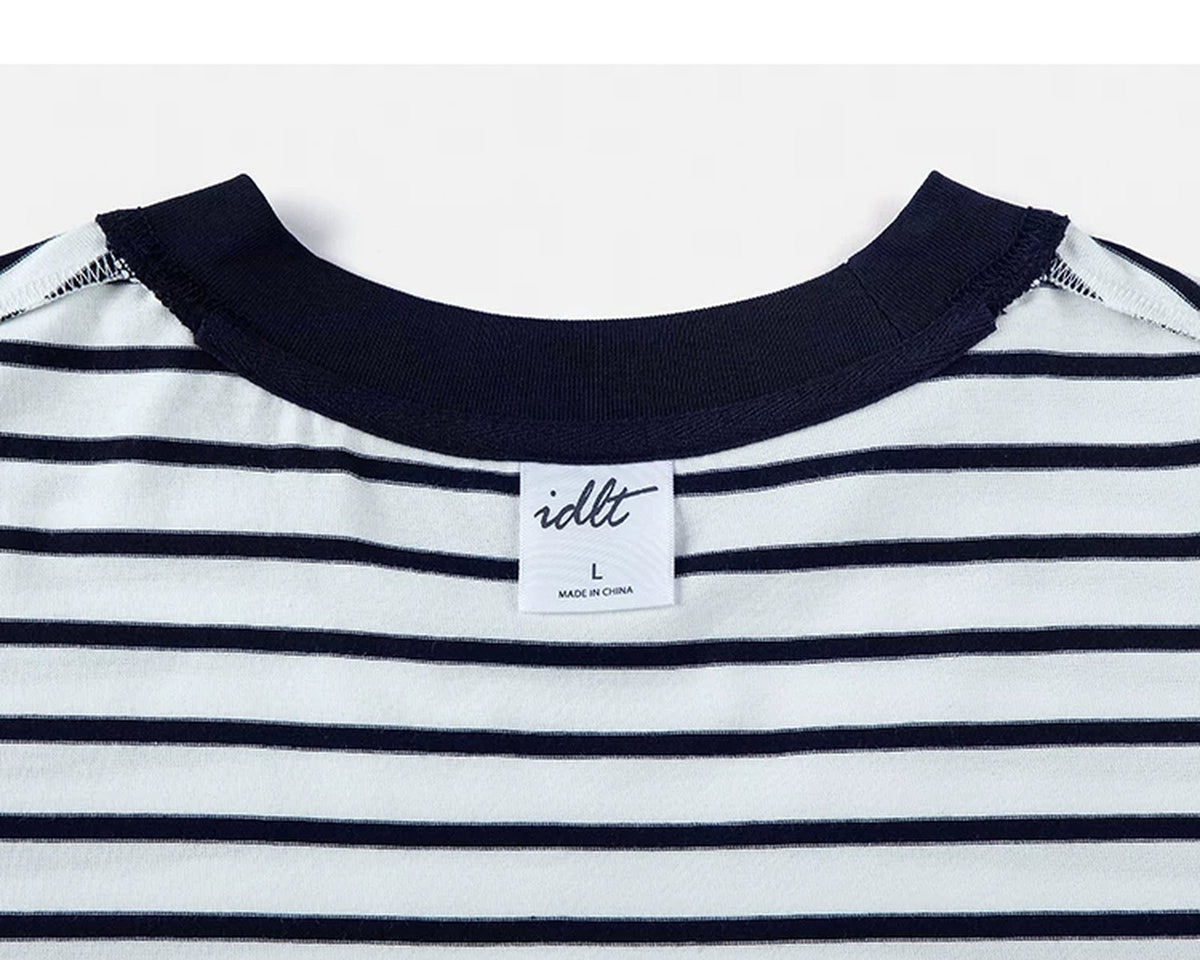 Relaxed Striped Tee - COPPING THREADS - IDLT