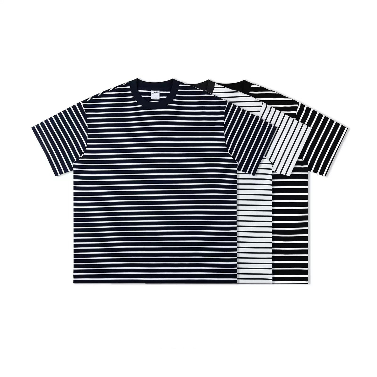 Relaxed Striped Tee - COPPING THREADS - IDLT