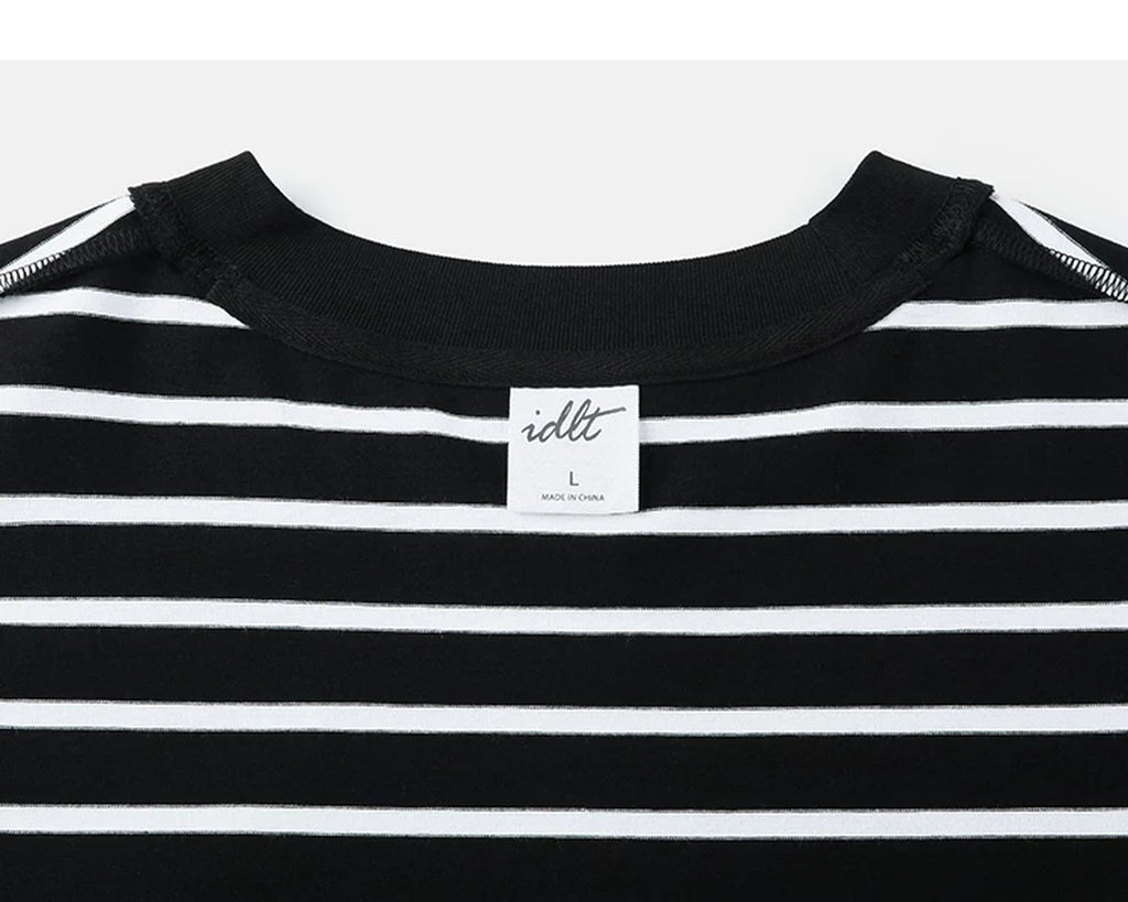 Relaxed Striped Tee - COPPING THREADS - IDLT