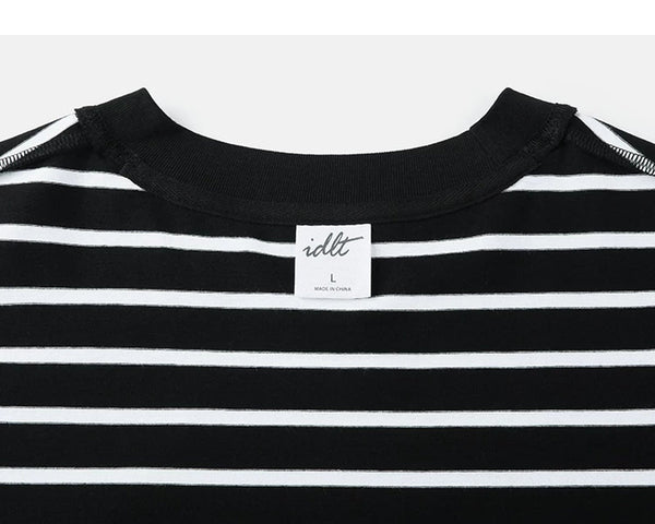 Relaxed Striped Tee - COPPING THREADS - IDLT