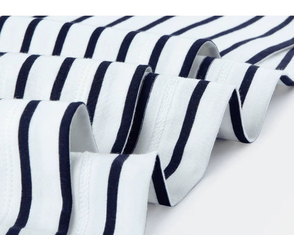 Relaxed Striped Tee - COPPING THREADS - IDLT